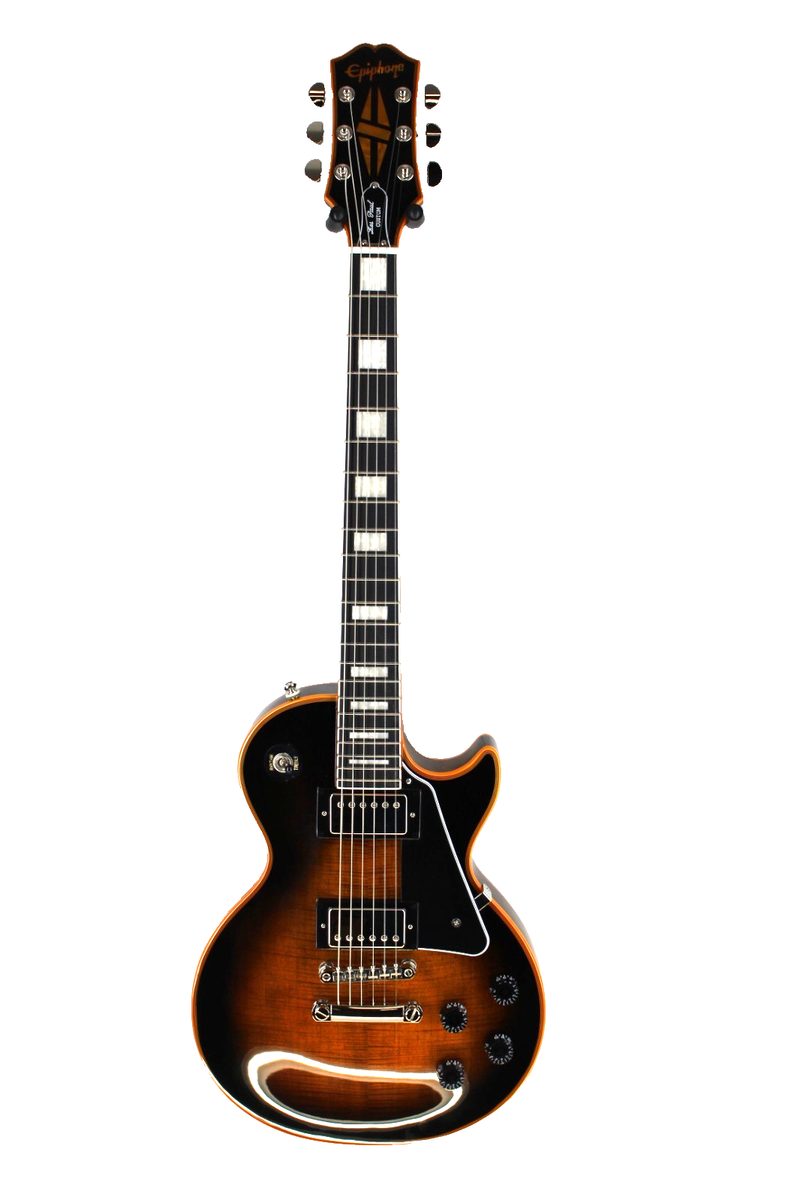 Damaged - Epiphone Les Paul Custom Widow Electric Guitar - Orange