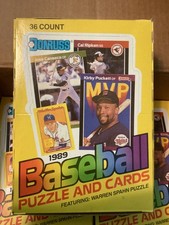 1989 Donruss Baseball Wax Box (1)Case Fresh