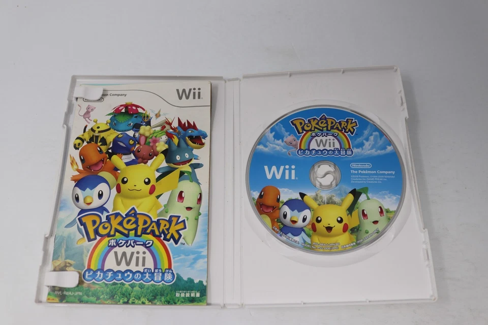 PokePark Pikachu's Adventure Pokemon Company Nintendo Wii japan ver RegionLocked - Image 2 of 3