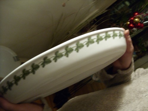 PORTMEIRION POMONA AMICUA MELON 16" GIANT DEEP OVAL DISH RAREST OF POMONA VGC+!! - Picture 8 of 9