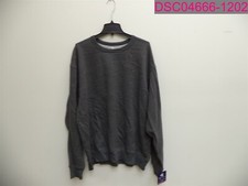 Champion Men's Power Fleece Crew Neck Pullover Sweatshirt Gray XL S0888 407D55