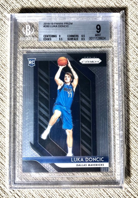 2018/19 Panini Prizm Luka Doncic RC BGS 9 Mint 🔥🏀🔥 | eBay