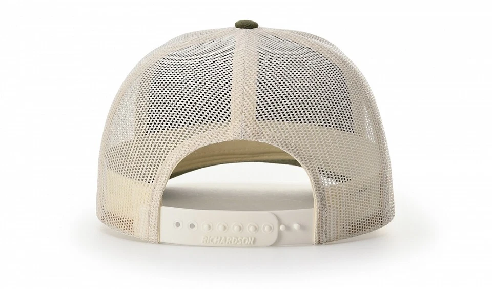 Gorra de camionero Richardson 115 115CH bajo perfil ajustable Snapback malla trasera OSFM Foto 4 de 4