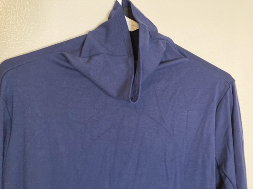 NWT Attitudes by Renee Turtleneck Women's 1X Navy Long Sleeve USA Made - Picture 10 of 11