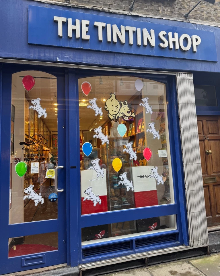 The Adventures of Tintin Box Set 23 Books Collection Full Size Tin tin Book *NEW - image 2 of 4