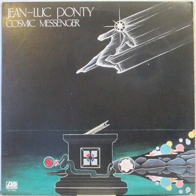 JEAN-LUC PONTY Cosmic Messenger LP Fusion w/ Allan Zavod, Joachim Lievan CLEAN! 