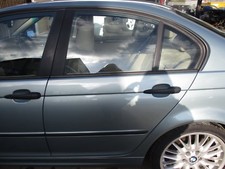 BMW E46 3 SERIES SALOON TOURING PASSENGER SIDE REAR OUTER DOOR HANDLE BLACK  