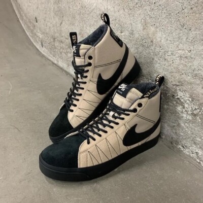 Size 13 - Nike Blazer Premium SB Mid Acclimate Pack - Rattan Black
