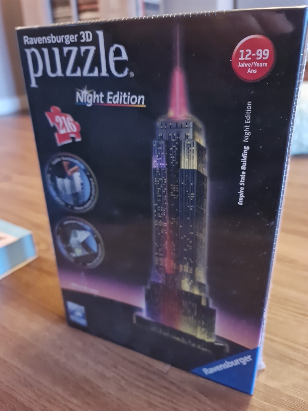 Ravensburger 3D Puzzle Night Edition Empire State Building Brand New