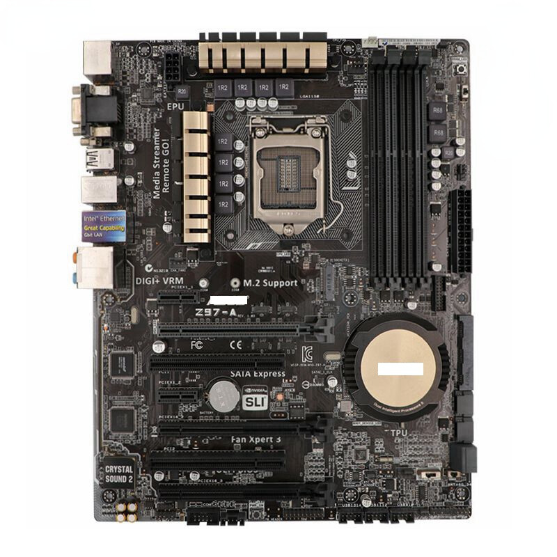 ASUS Z97-A LGA 1150 DDR3 ATX Desktop Motherboard