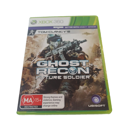 Xbox 360 Tom Clancy's Ghost Recon Future Soldier War Military Battle Adventure - Picture 3 of 12