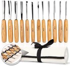 Wood Carving Tools, 12-Piece Wood Whittling Kit with Mallet - Usa