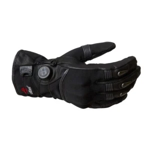 Halvarssons Ljusdal Motorcycle Gloves Mens Ce Black Grey