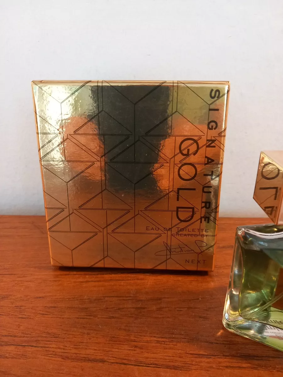 Brand New Men s NEXT 50ml Signature Gold Eau de Toilette EDT