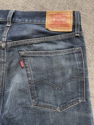 levis 501z XX LVC Jeans Rare Wash 32x34 | eBay