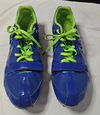 Nike Zoom Rival Sprint Cleats Spike Shoes Size 9.5 Men 456812-403 Blue Green