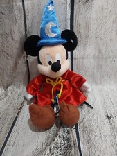 Disney Parks Mickey Mouse Sorcerer's Apprentice 12" Medium Plush - GUC
