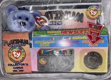 Ty Beanie Babies Official Club Platinum Edition Membership Kit 1999 Never Opened