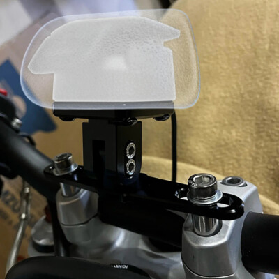 Motorcycle GPS Mount Bracket Navigator Holder Universal Fit For