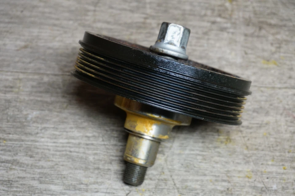 BMW 228I XDRIVE F23 2015-2016 2,0 L cigüeñal vibraciones amortiguador polea 76 k OEM Foto 3 de 4