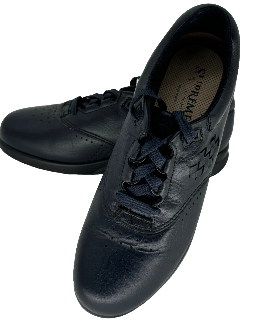 Chaussures confort femme Supremes By SoftSpots bleu marine contrôle du climat pointure 8,5 N