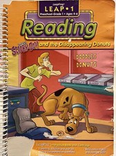 Scooby-Doo and the Disappearing Donuts LeapFrog LeapPad LEAP-1 Book Cartridge