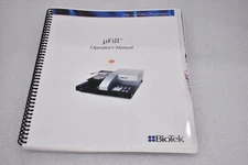 BIOTEK MICROFILL MICROPLATE DISPENSER uFILL OPERATORS MANUAL.