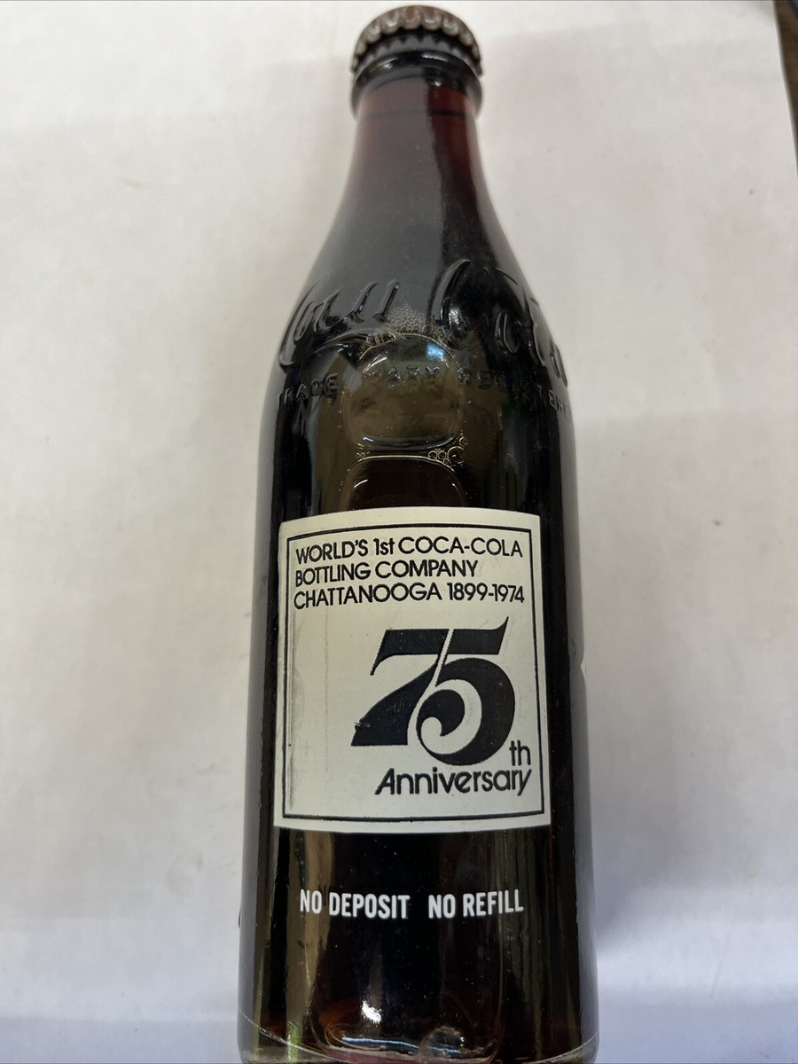 Worlds First Chattanooga 1899-1974 75th Anniversary Straight Side