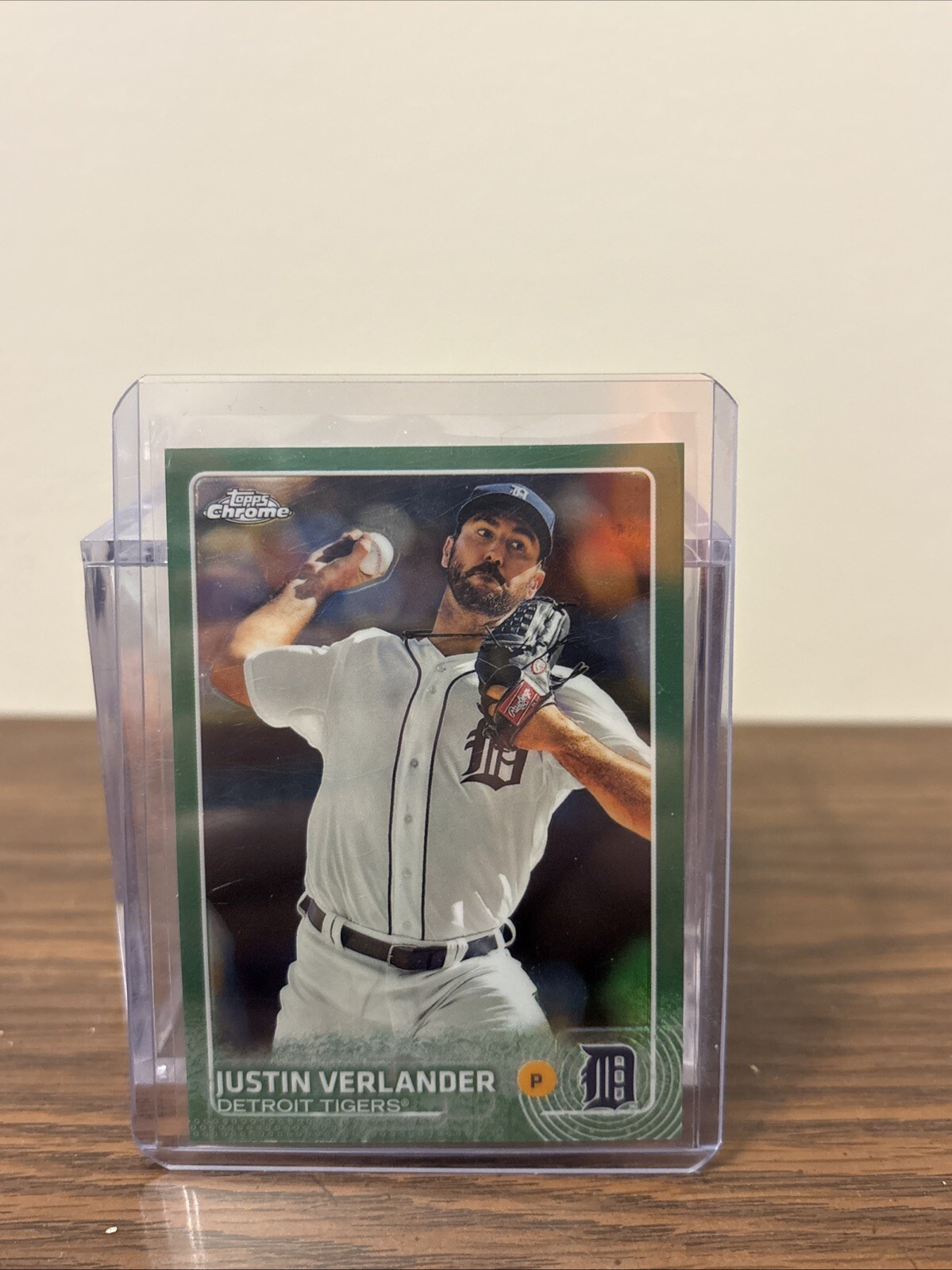 2015 Topps Chrome - Green Refractor #191 Justin Verlander /99