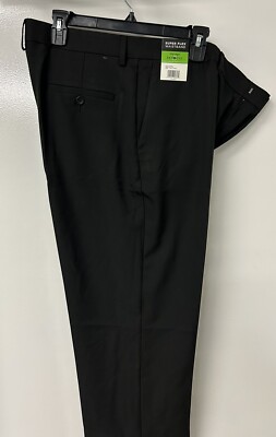 KENNETH COLE REACTION Techni-Cole Performance Dress Pants Black 40x29