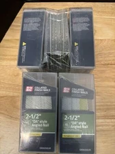 2-1/2" 15 Ga  Grip-Rite "DA" Style Galvanized Finish Nails 5 BOXES 5000 total