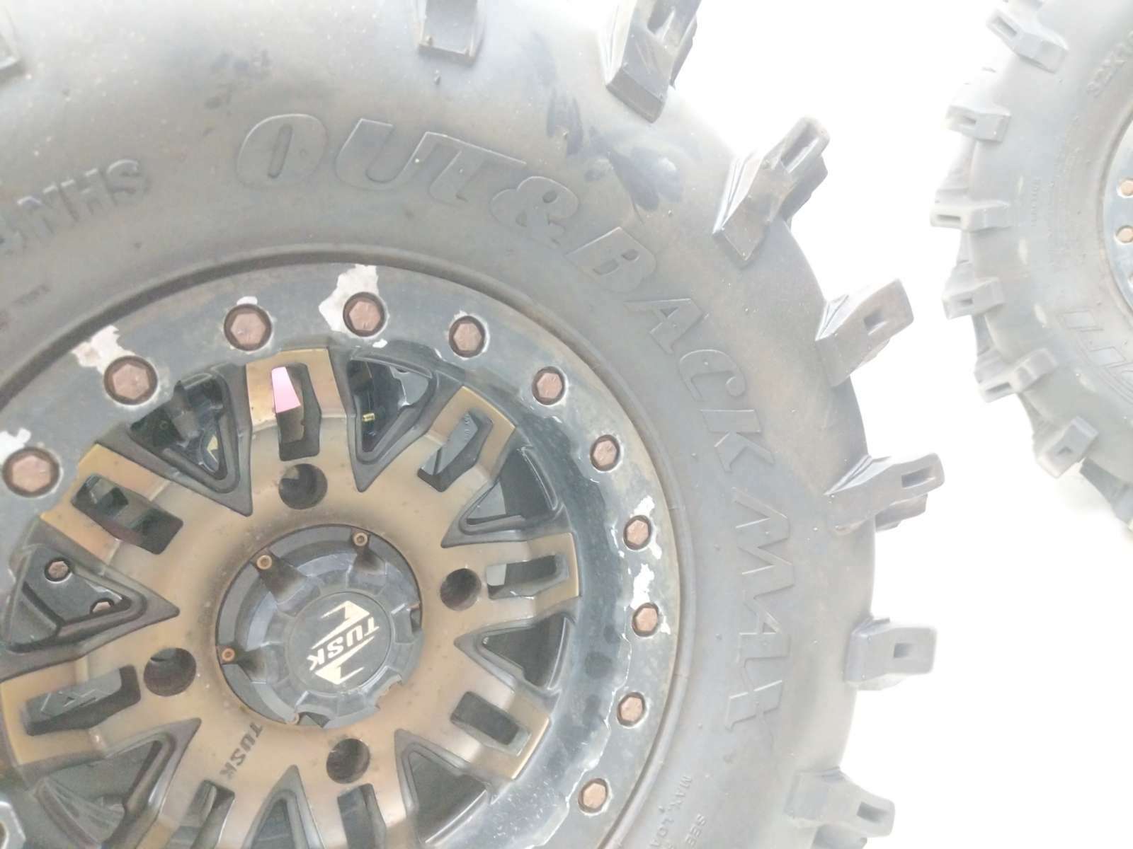 20 CF Moto UForce 1000 Wheel and Tire Set GTI OUT & BACK MAX 32 x 10.00