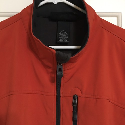 Free Country Full Zip Jacket Water Resistant - Orange & Gray - Men’s Size XL - Picture 5 of 13