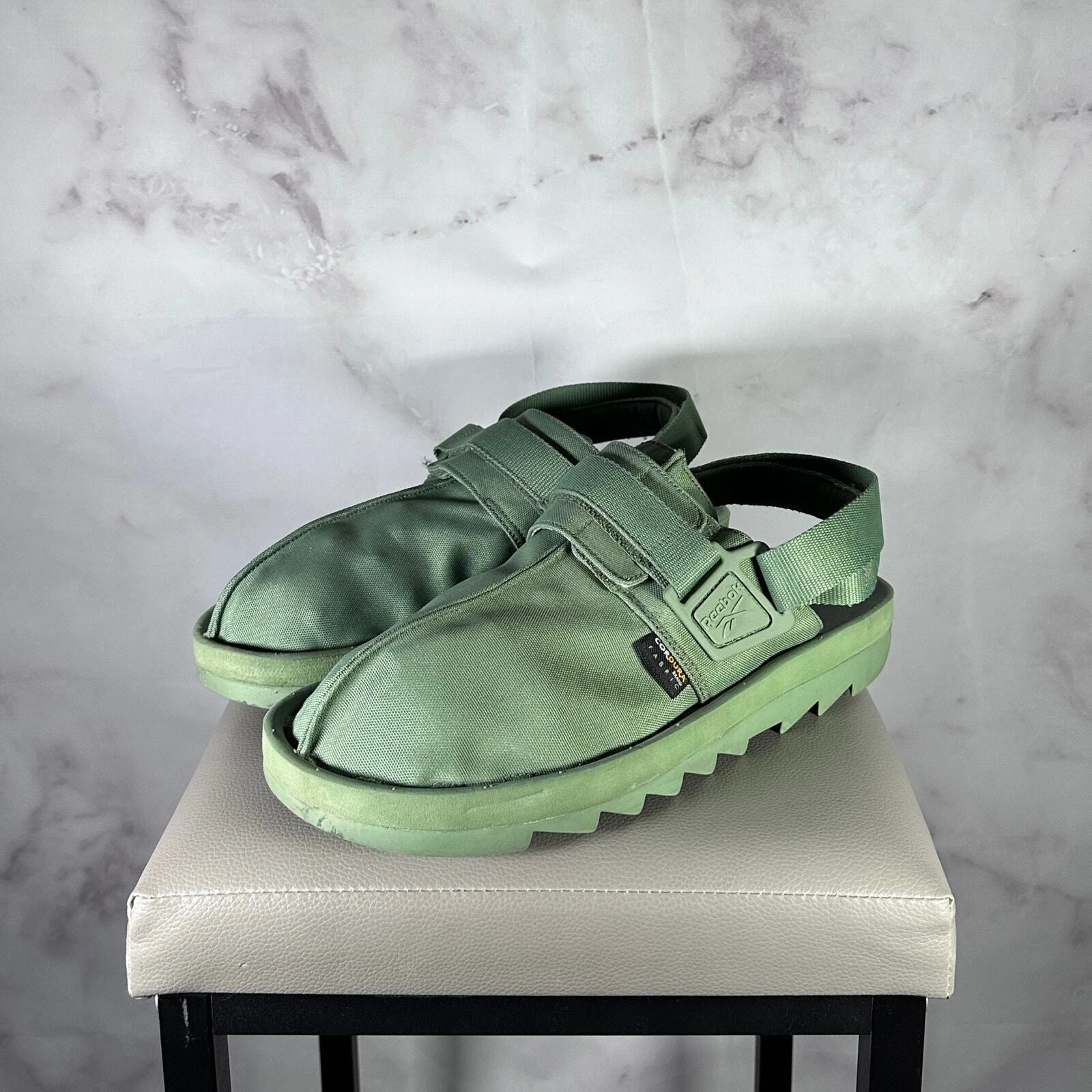 Taglia 12 Reebok Beatnik tela verde
