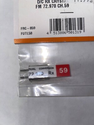 Futaba FUTL58 RX FM Crystal (Select Channel)  