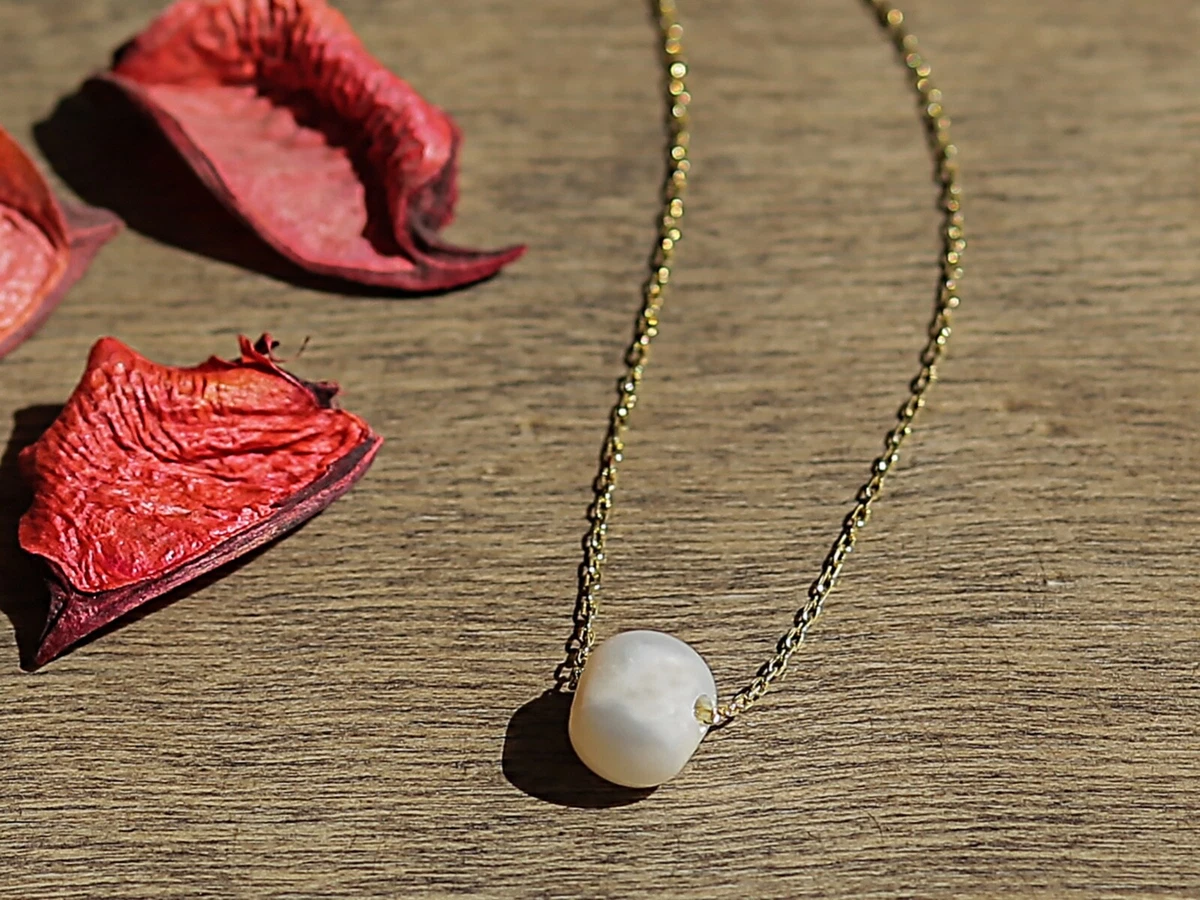 Sterling silver hotsell bridesmaid necklaces