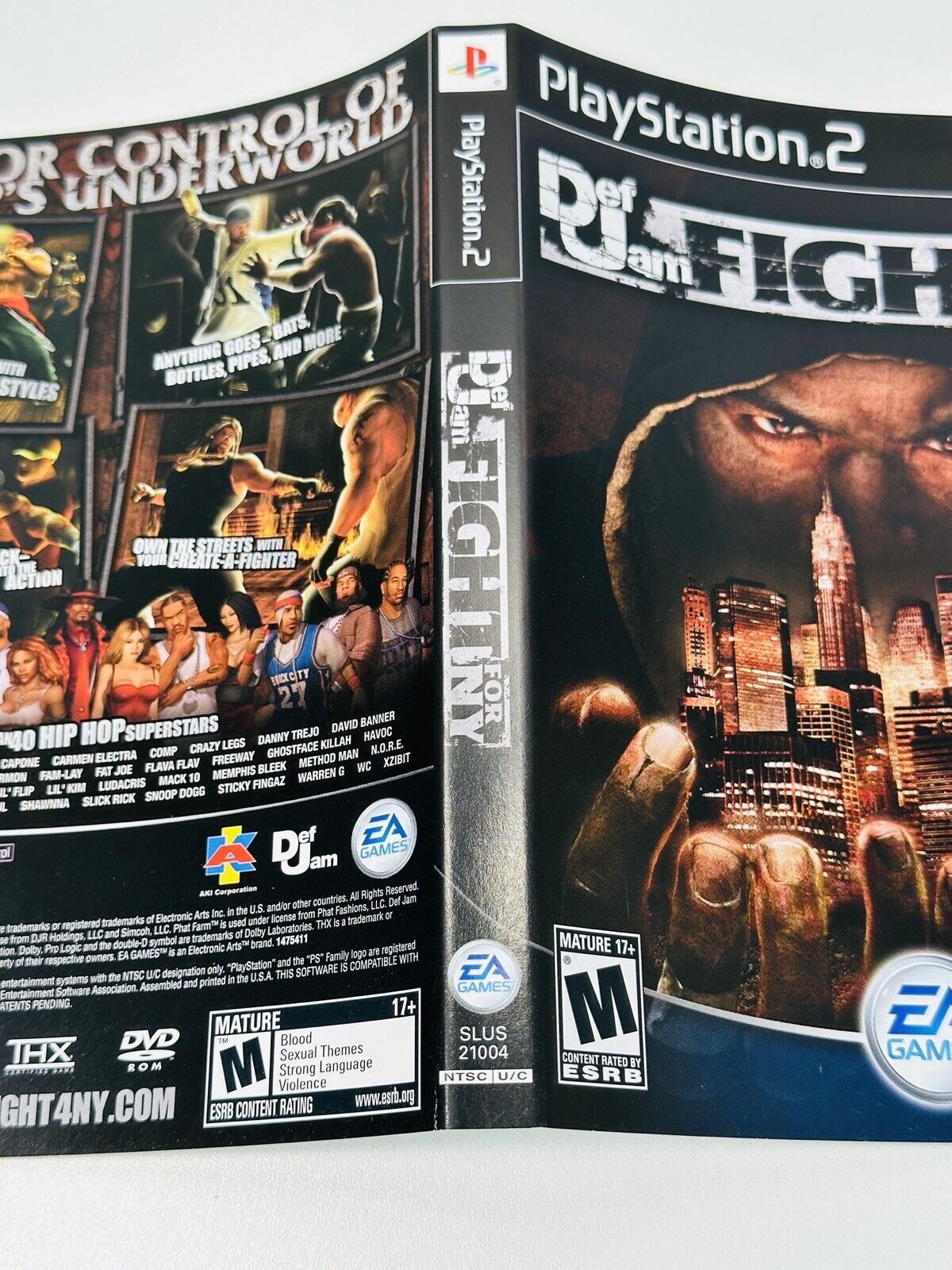 Def Jam: Fight For NY - PS2 – Games A Plunder