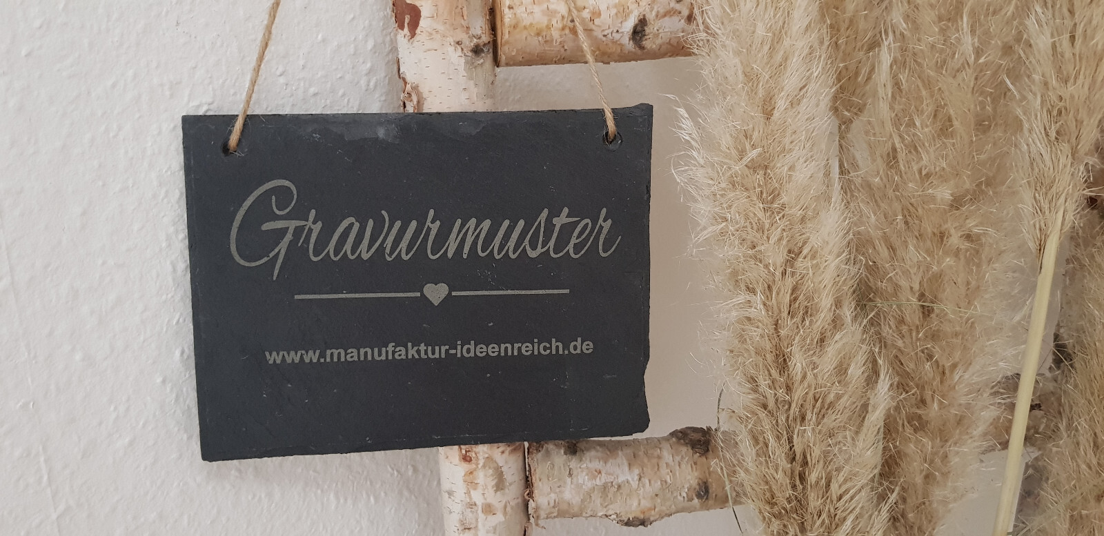 Familie Name Möwe Schiefertafel Schild Namensschild Schiefer -ST 595