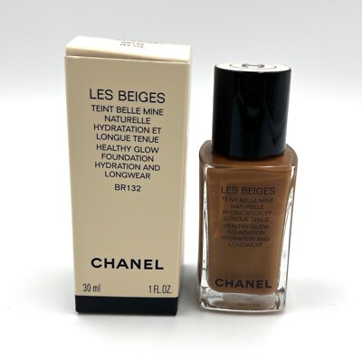 New!  Les Beiges Healthy Glow Foundation Hydration & Longwear 1 oz ~ BR132
