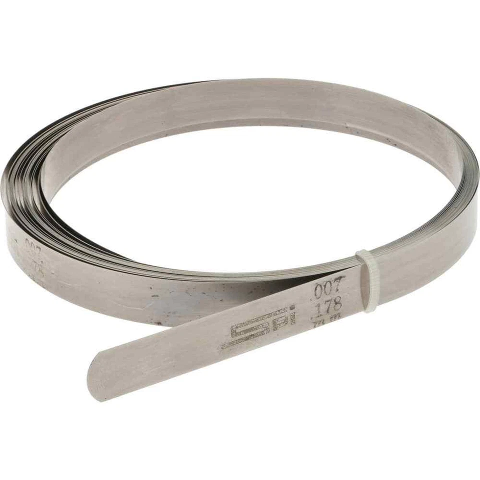 SPI 0.007 英寸厚 x 25 英尺长 x 1/2 英寸宽,Feeler Stock Roll High Ca...