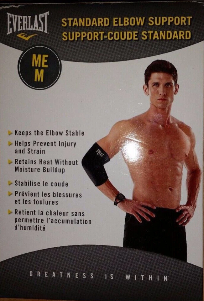 Soporte de codo EVERLAST Standard ME negro medio Foto 3 de 4