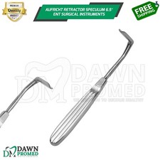 Aufricht Retractor Speculum 6.5″ Solid Blade 45mm ENT Surgical Inst German Grade