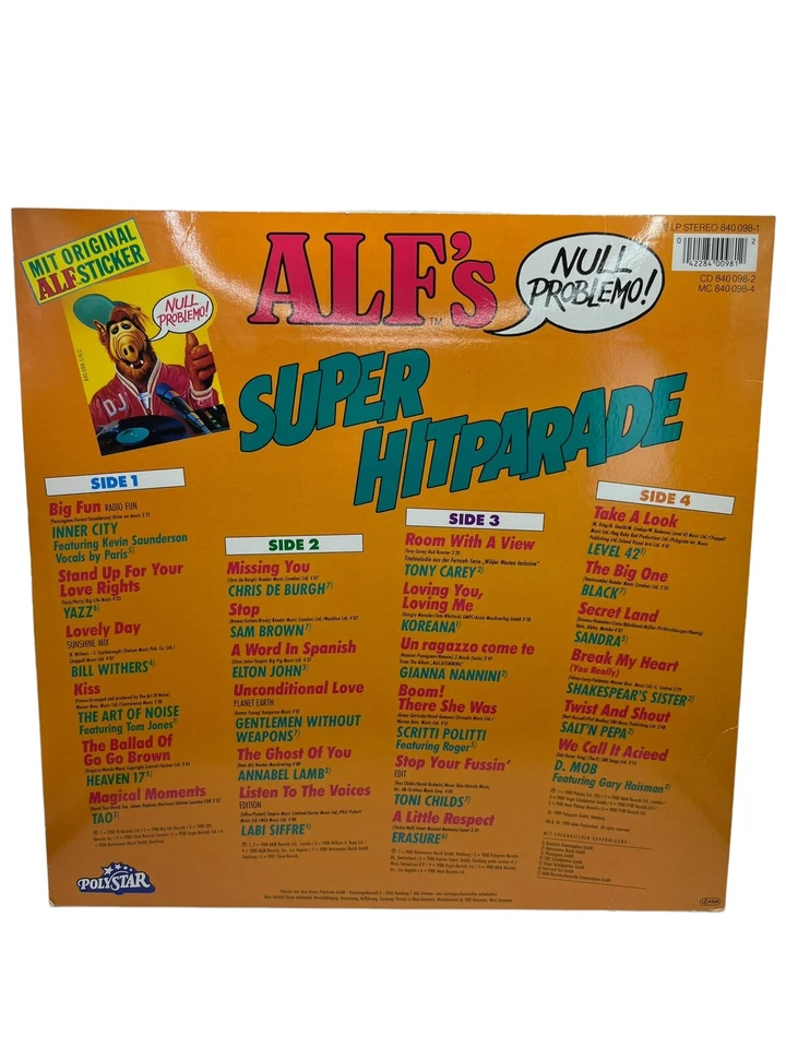 Alfs Super Hitparade Polystar DoLP 12“ Vinyl - Bild 4 von 4