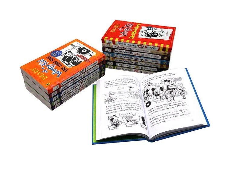 Diary of a Wimpy Kid Book Set Box Collection 1-24 Books by Jeff Kinney - image 2 of 2