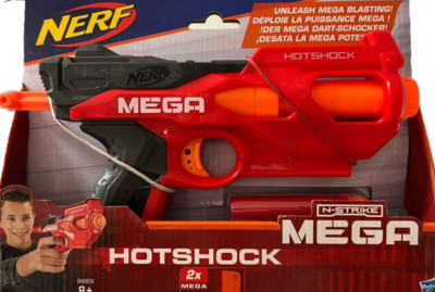 NERF N-STRIKE MEGA HOTSHOCK mit 2 MEGA Darts B4969  NEU