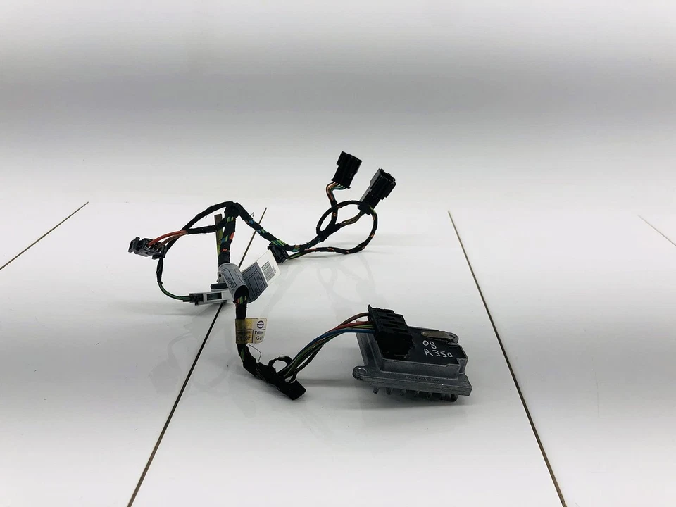 08-09 MERCEDES BENZ R350 HVAC VENTILADOR VENTILADOR MOTOR RESISTENCIA MÓDULO OEM Foto 2 de 4