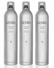 KENRA  25 VOLUME SPRAY 16 Oz. Each, Pack of 3