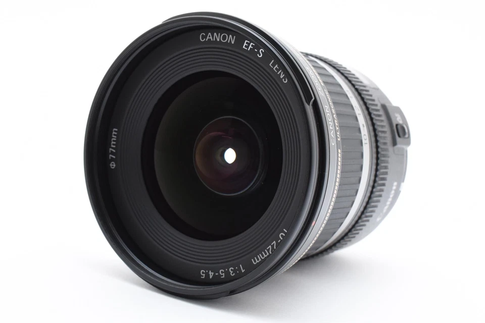 【COMO NUEVO】 Lente zoom gran angular Canon EF-S 10-22 mm F/3,5-4,5 USM SLR de Japón Foto 4 de 4