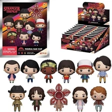 Monogram • STRANGER THINGS • PLUSH • Collectible Bag Clip - Keychain  Ships Free