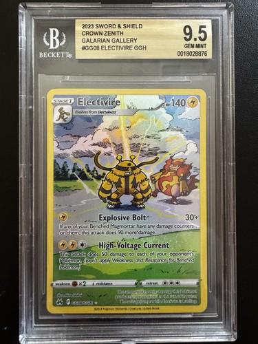 Electivire graded BGS 9.5 for sale on eBay